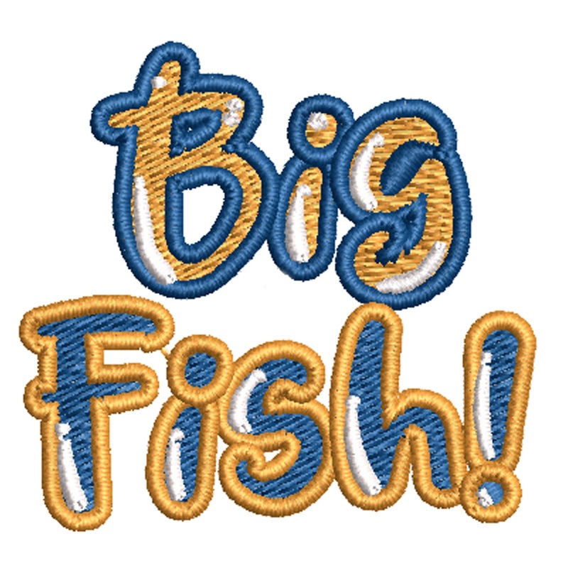 Big Fish Text Big Fish Text One Size