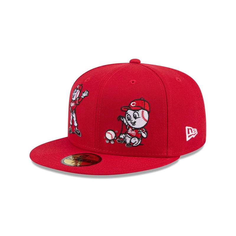 Cincinnati Reds Generation Mascots 59FIFTY Fitted Hat 7