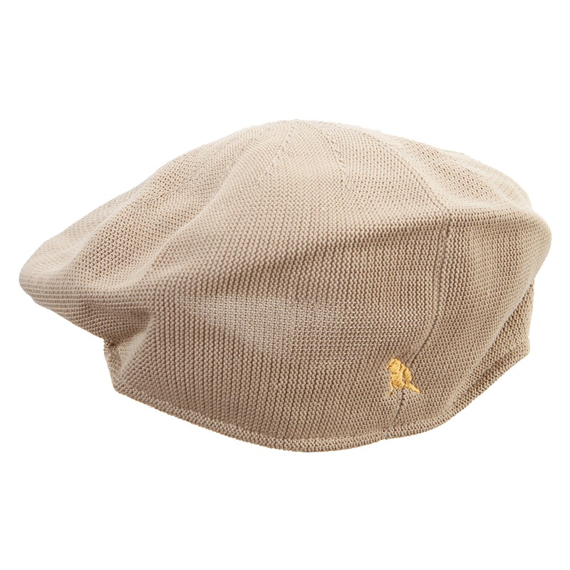 Cockatiel Quarrion Bird Embroidered Big Mesh Ivy Cap Khaki XL-2XL