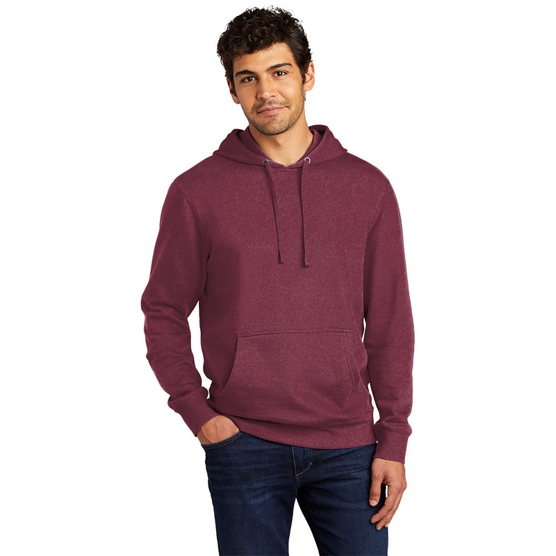 District DT6100 V.I.T. Fleece Hoodie – Plum Plum XS