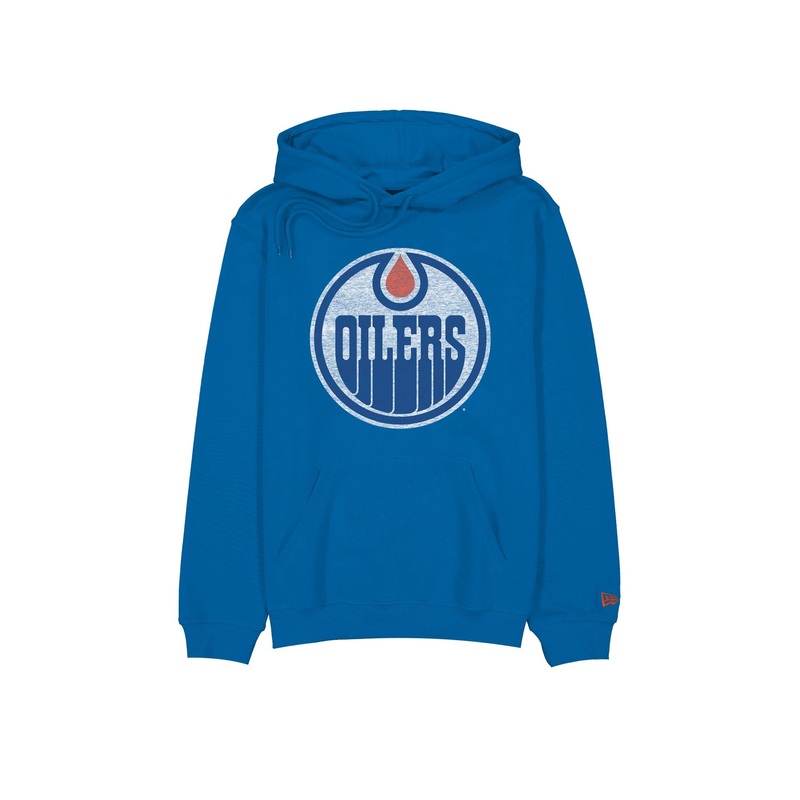 Edmonton Oilers Wash Logo Hoodie S