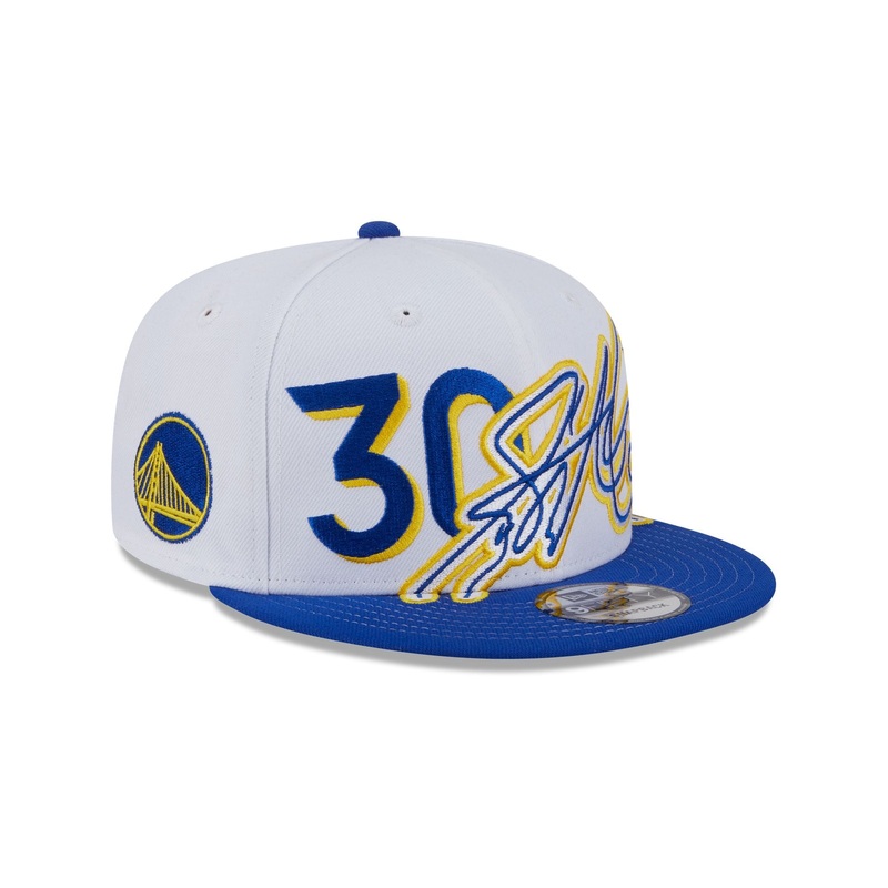 Golden State Warriors Stephen Curry Signature 9FIFTY Snapback Hat One Size