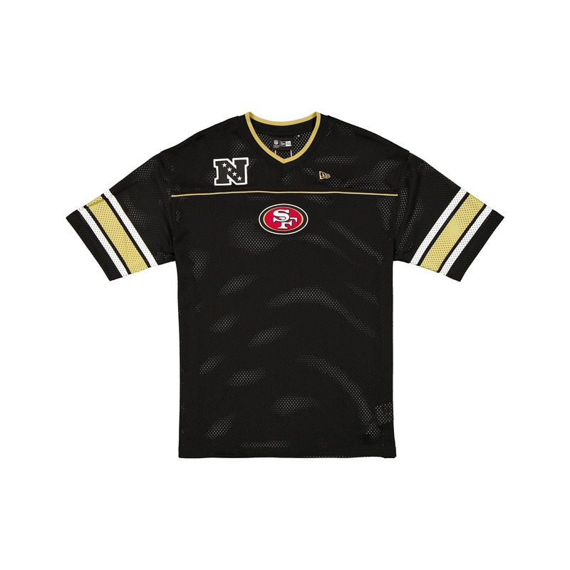 San Francisco 49ers Mesh Black Jersey S