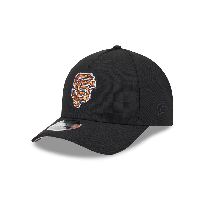 San Francisco Giants Stained Glass 9FORTY M-Crown A-Frame Snapback Hat One Size