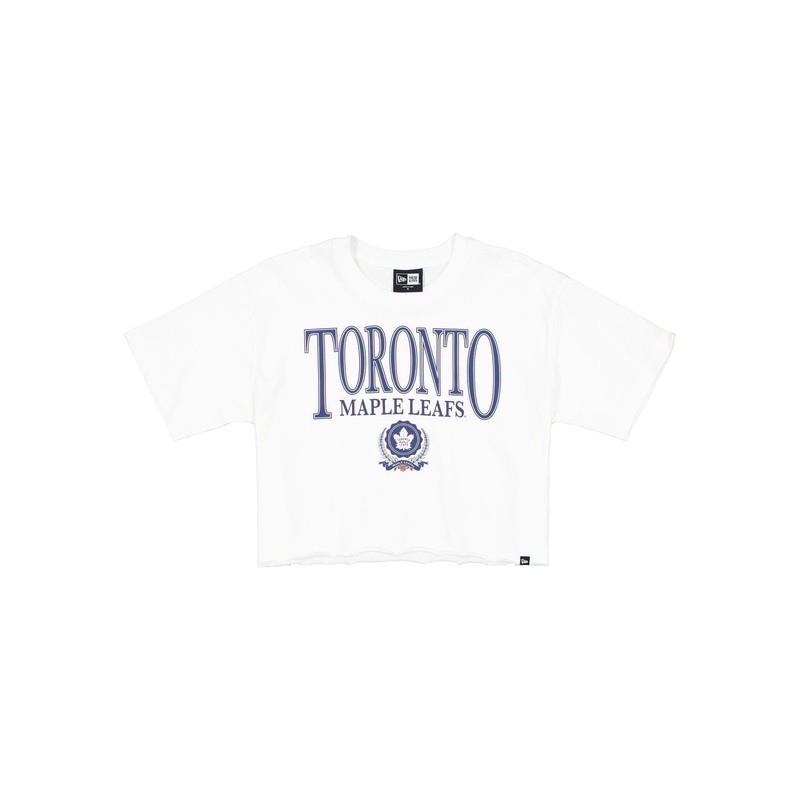 Toronto Maple Leafs Throwback Prep Women’s Cropped T-Shirt XS