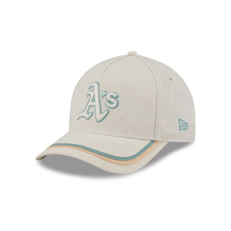 Athletics Neutral Hemp 9FORTY M-Crown A-Frame Adjustable Hat One Size