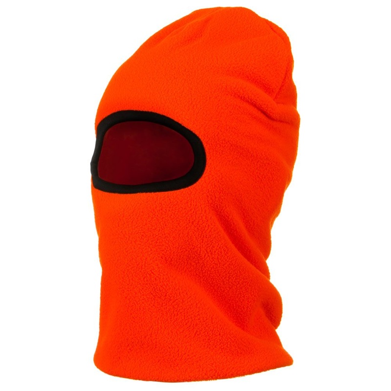 Heavyweight Fleece Face Mask Blaze Orange One Size