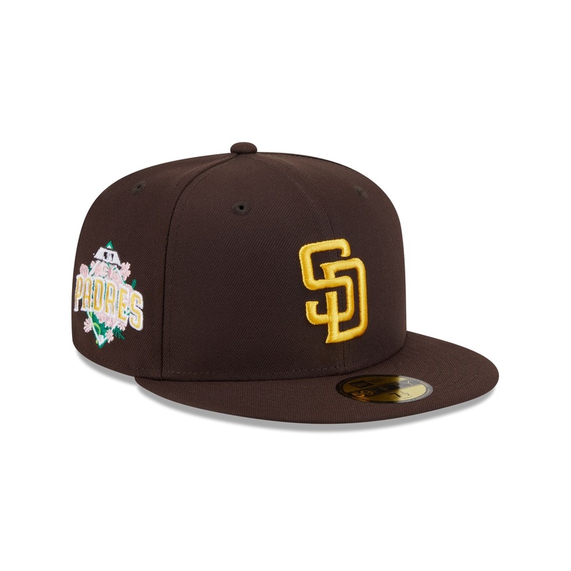 San Diego Padres Floral Undervisor 59FIFTY Fitted Hat 7