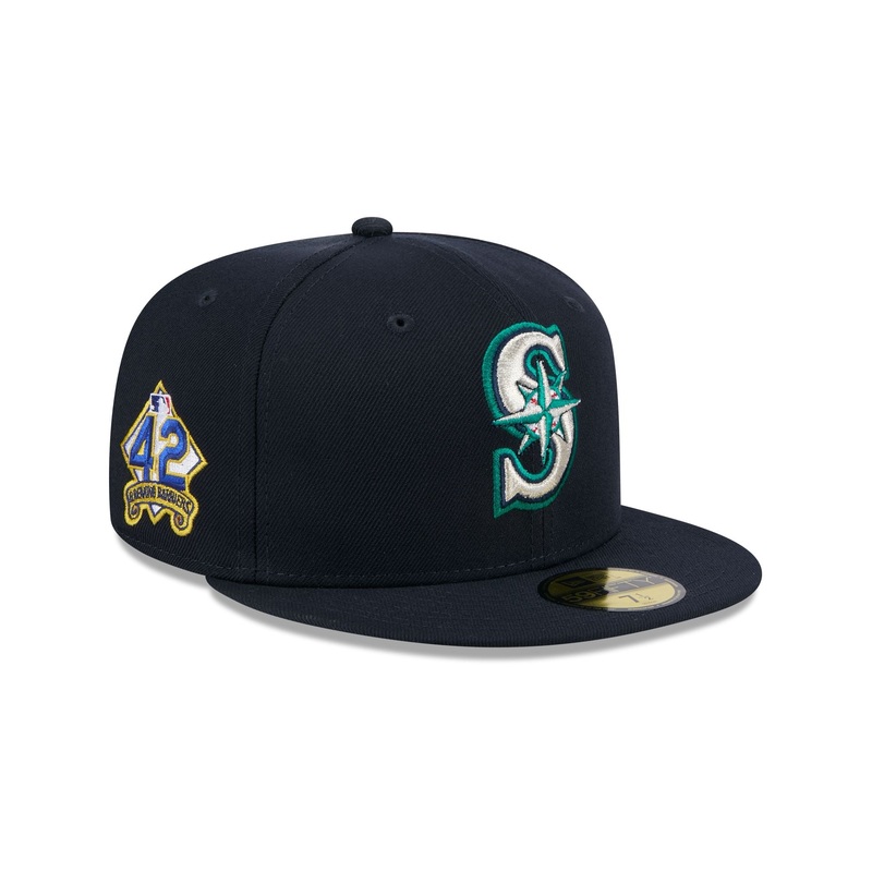 Seattle Mariners Jackie Robinson Day 2025 59FIFTY Fitted Hat 7