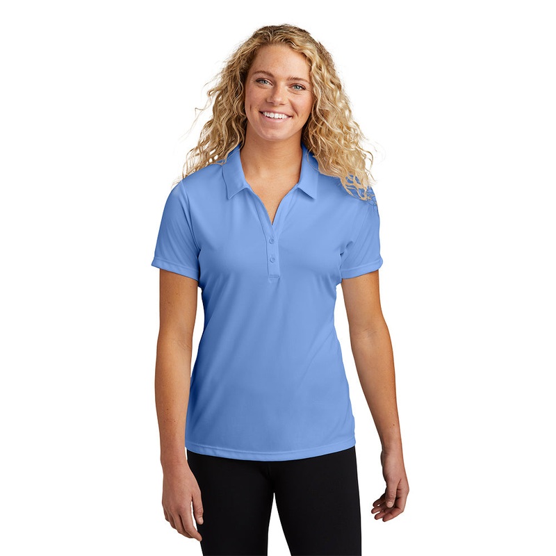 Sport-Tek LST550 Ladies PosiCharge Competitor Polo – Carolina Blue Carolina Blue XS