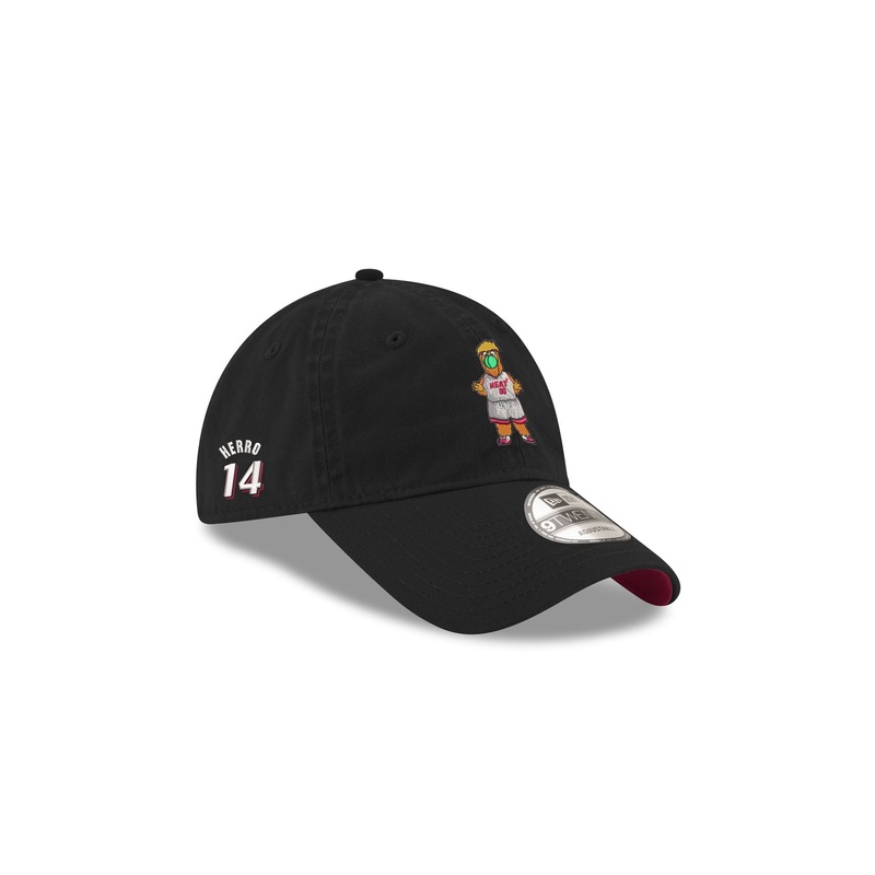Tyler Herro x Miami Heat Kids Black 9TWENTY Adjustable Hat One Size