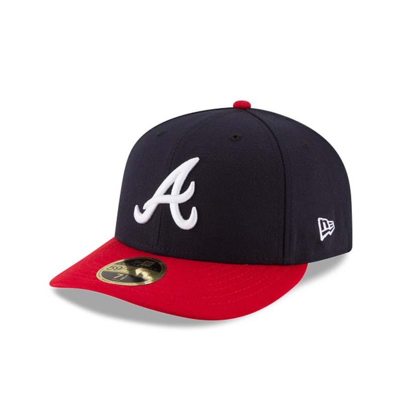Atlanta Braves Authentic Collection Low Profile 59FIFTY Fitted Hat 6 7/8