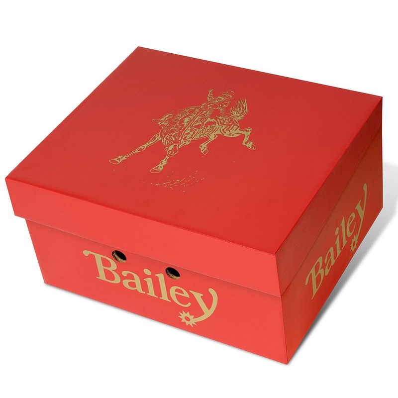 Bailey Western Keepsake Medium Hat Box Assorted