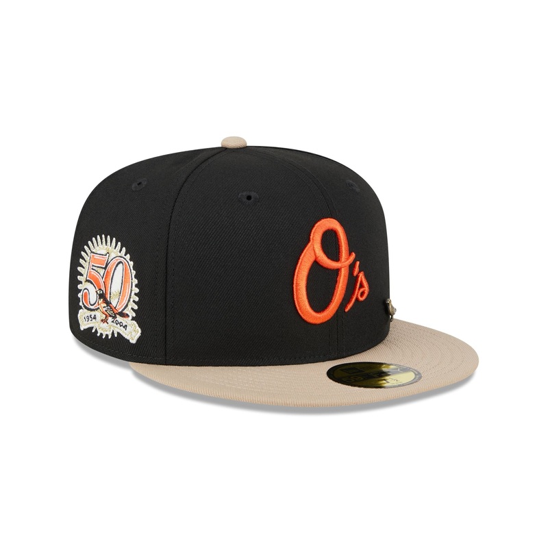 Baltimore Orioles Varsity Pin 59FIFTY Fitted Hat 7