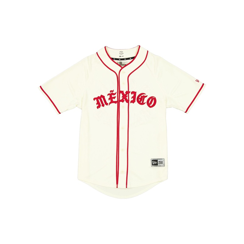 Born x Raised x Diablos Rojos del Mxico Chrome White Jersey S