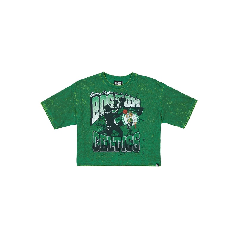 Boston Celtics Sport Classics Women’s Cropped T-Shirt XS