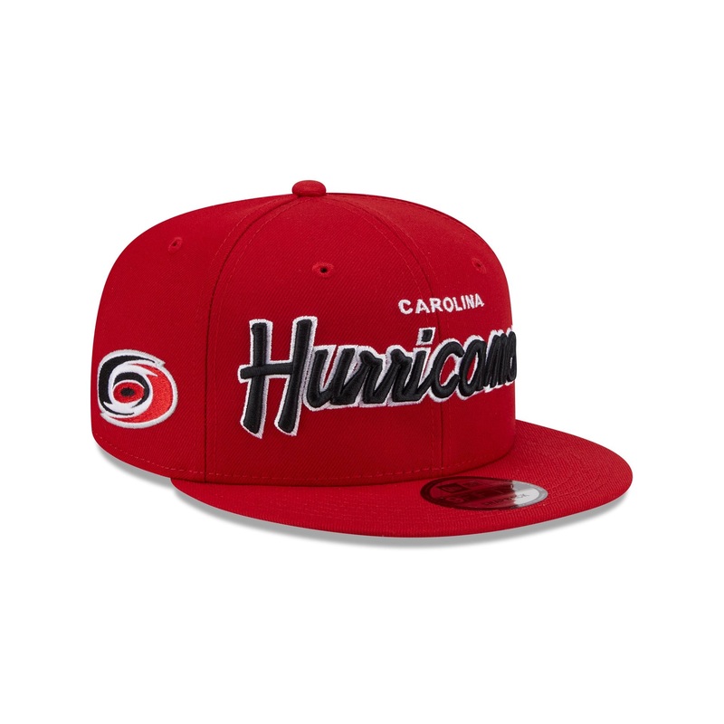 Carolina Hurricanes Script 9FIFTY Snapback Hat One Size