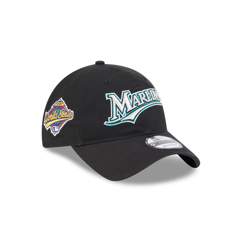 Miami Marlins Championship Pack 9TWENTY Adjustable Hat One Size