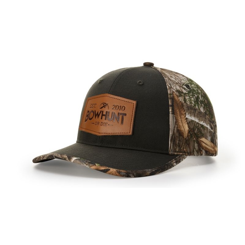 Richardson 844 Duck Cloth Front Hat with Camo Back Buck/Max-1 XT