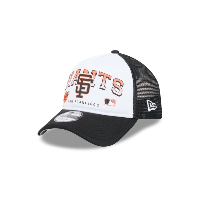 San Francisco Giants Sport Classics 9FORTY A-Frame Trucker Hat One Size