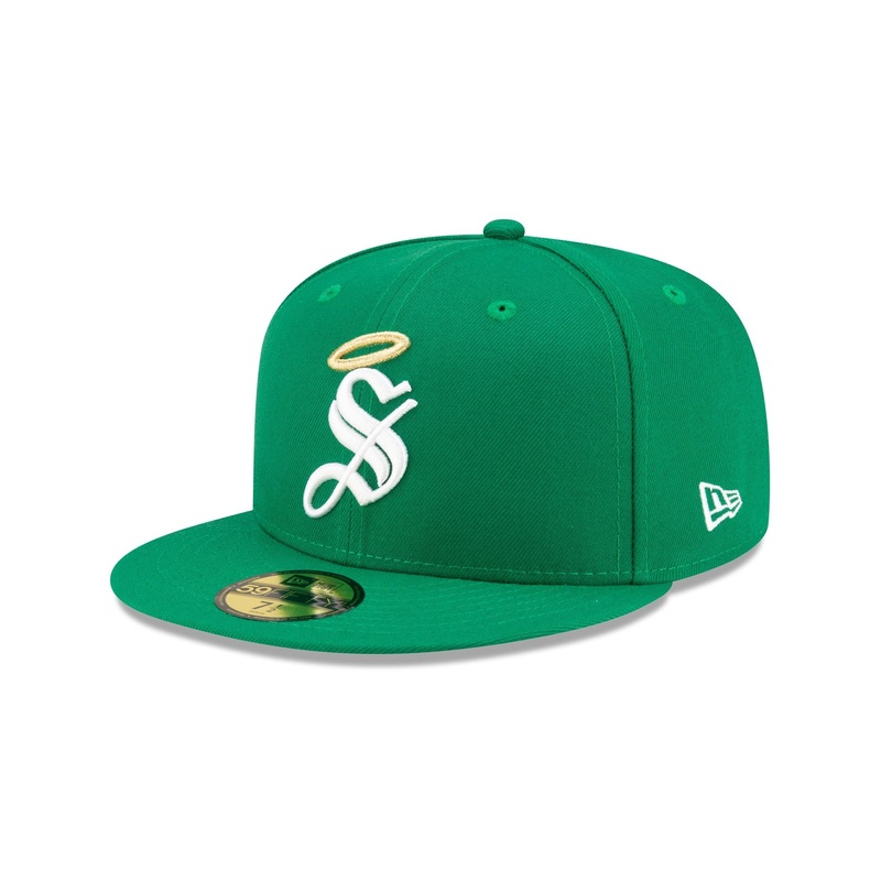Santos Laguna Green 59FIFTY Fitted Hat 7