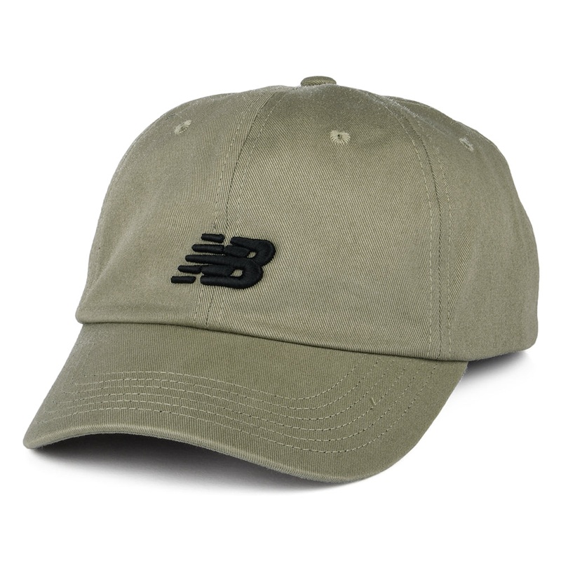 New Balance Hats Classic NB Curved Brim Baseball Cap – Light Brown Adjustable