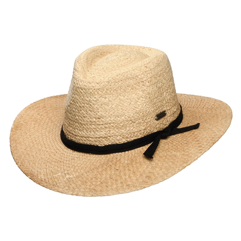 Sunday Afternoons Hats Tulum Raffia Straw Fedora Hat – Natural M