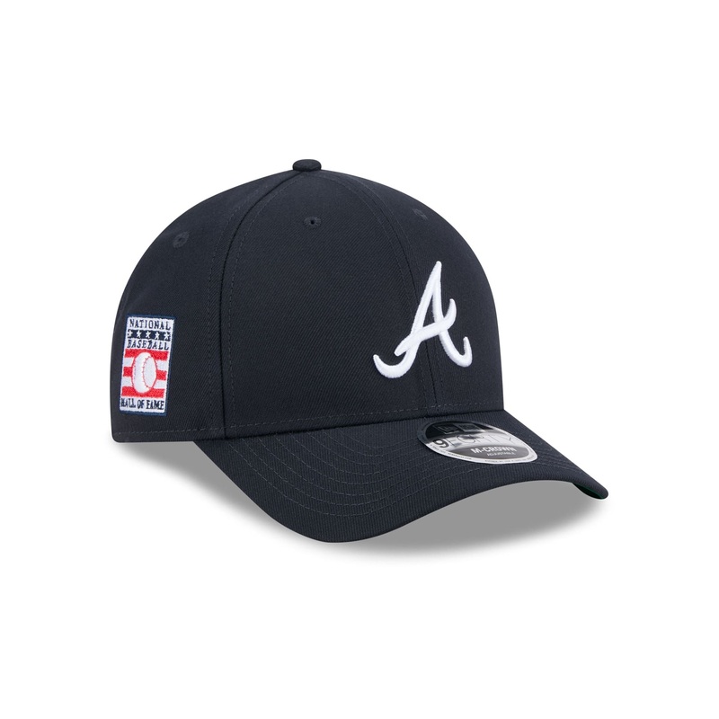 Atlanta Braves Hall of Fame 2025 9FORTY M-Crown Snapback Hat One Size