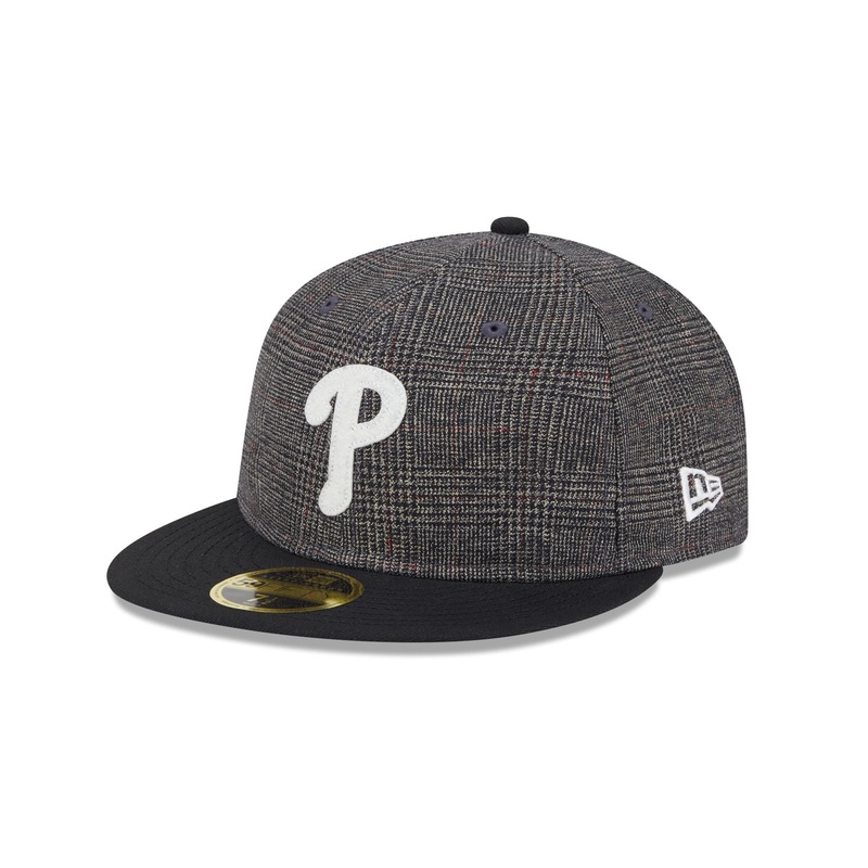 Philadelphia Phillies Plaid Retro Crown 59FIFTY Fitted Hat 7