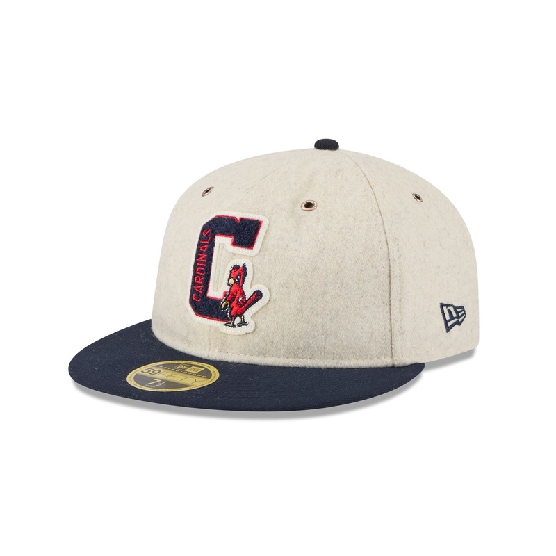 St. Louis Cardinals Wool Letterman Retro Crown 59FIFTY Fitted Hat 7