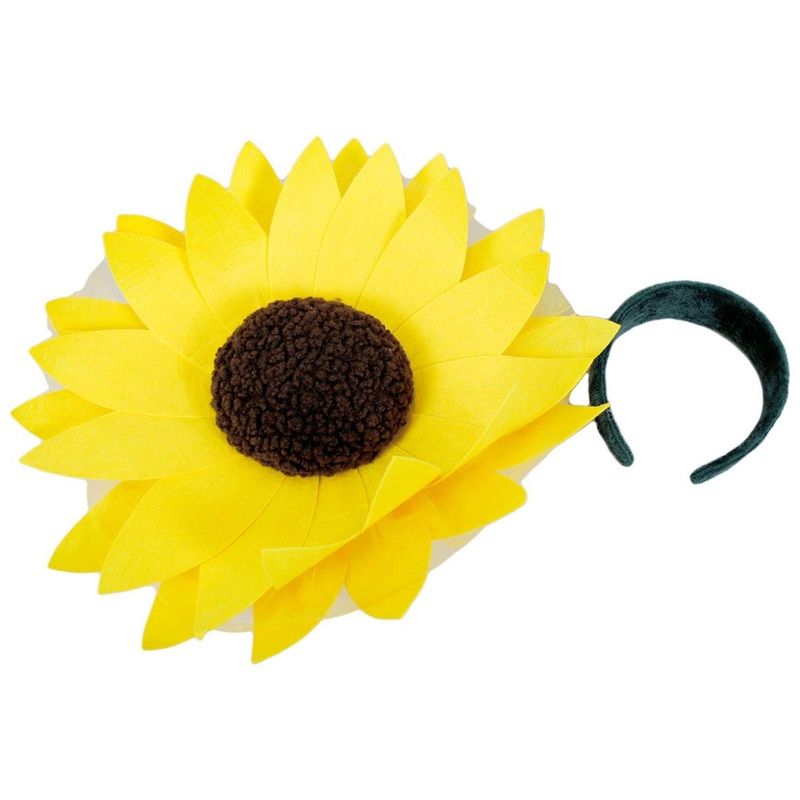 Sunflower Headdress YELLOW ONE SIZE FITS MOST