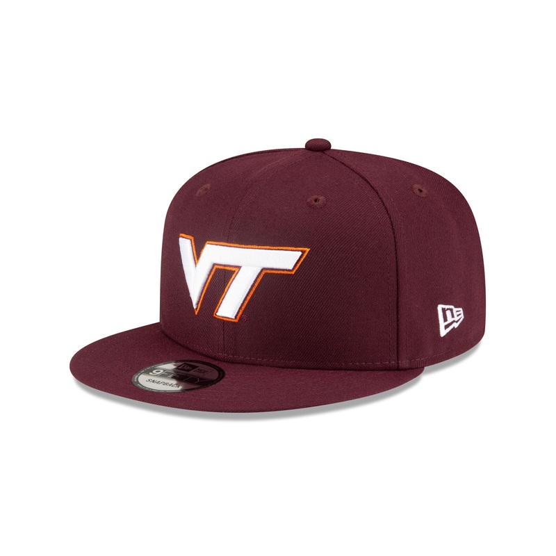 Virginia Tech Hokies 9FIFTY Snapback Hat One Size