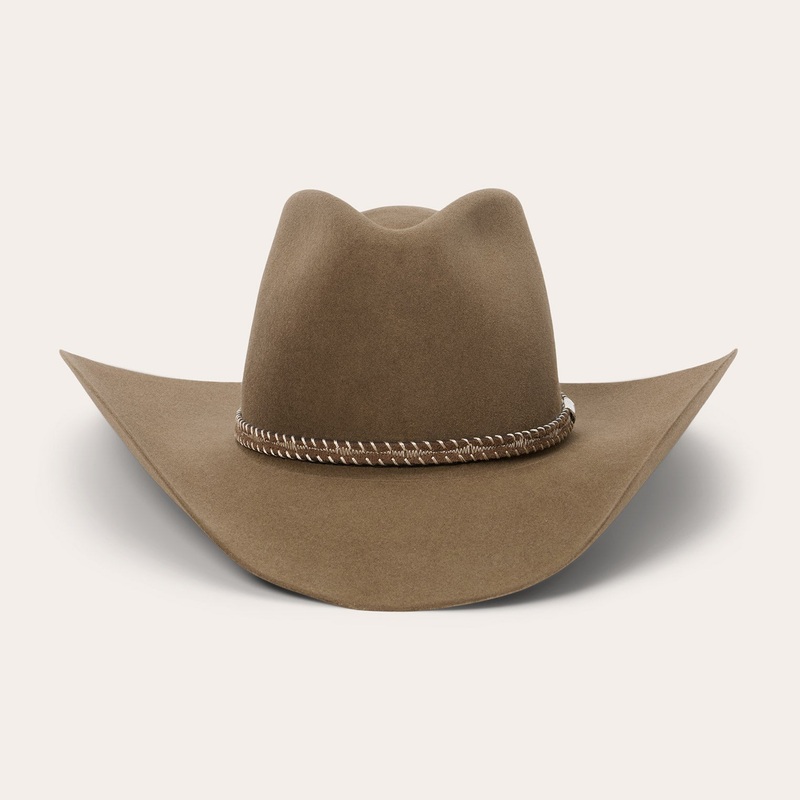 Acoustic 6X Cowboy Hat – Pinch Front Crown Driftwood 6 3/4