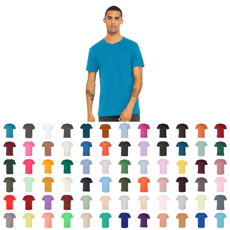 Bella + Canvas 3001 Unisex Jersey T-Shirt – Sample S