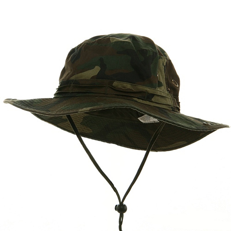 Big Size Washed Camo Hunting Hats Camo XL