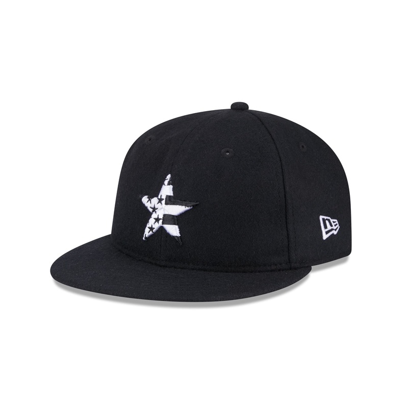 Detroit Stars Flag Retro Crown 59FIFTY Fitted Hat 7