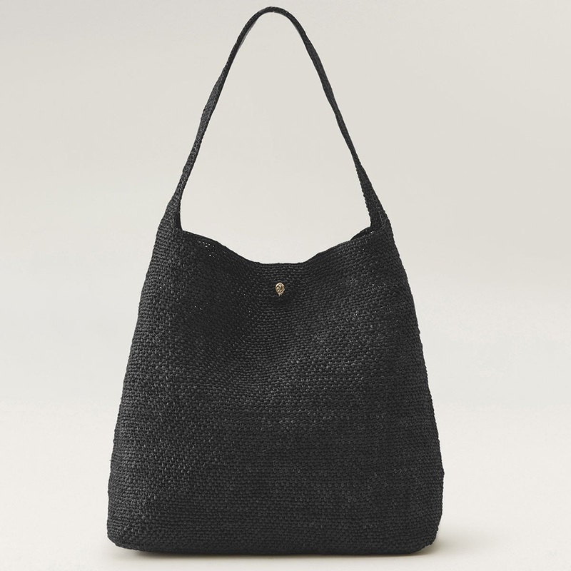 Loto Hobo Bag Charcoal/Black