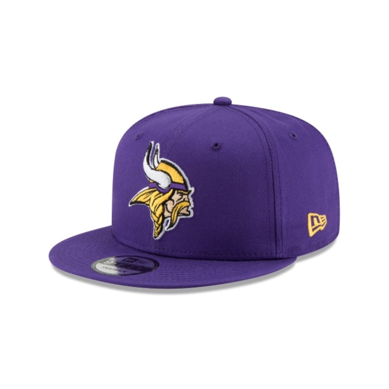 Minnesota Vikings Basic 9FIFTY Snapback Hat One Size