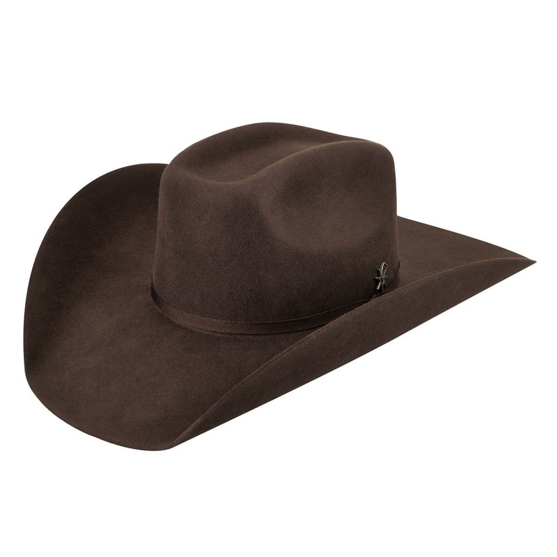 Murphy II 2X Cowboy Western Hat Black 6 5/8