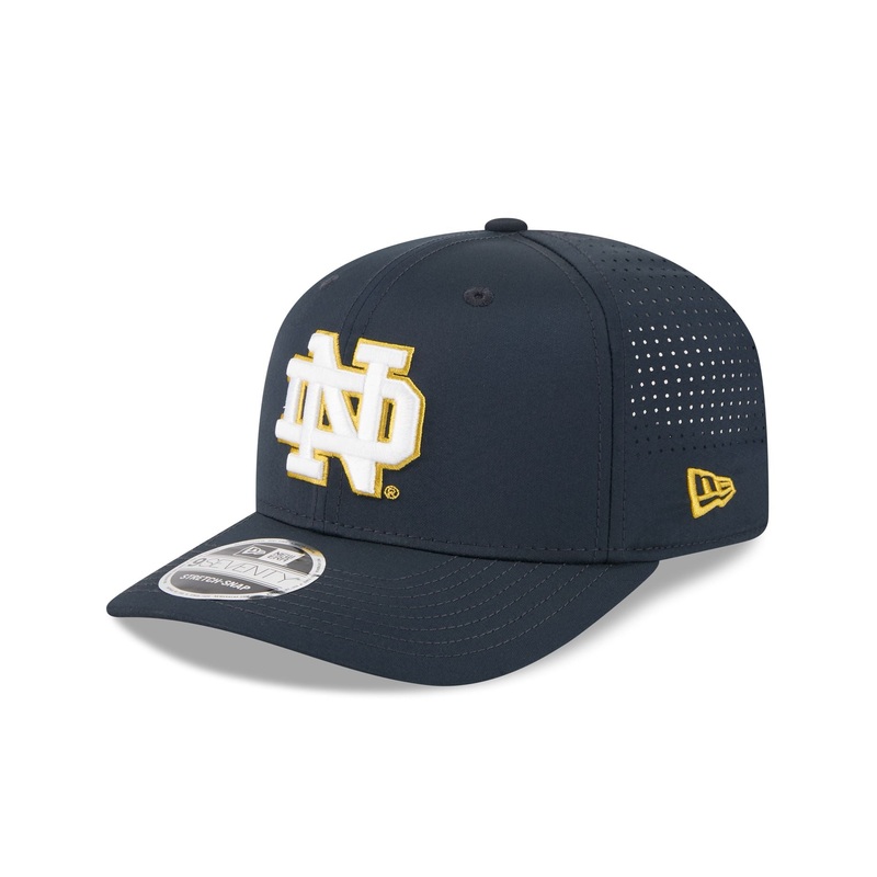 Notre Dame Fighting Irish Perform 9SEVENTY Stretch-Snap Hat One Size