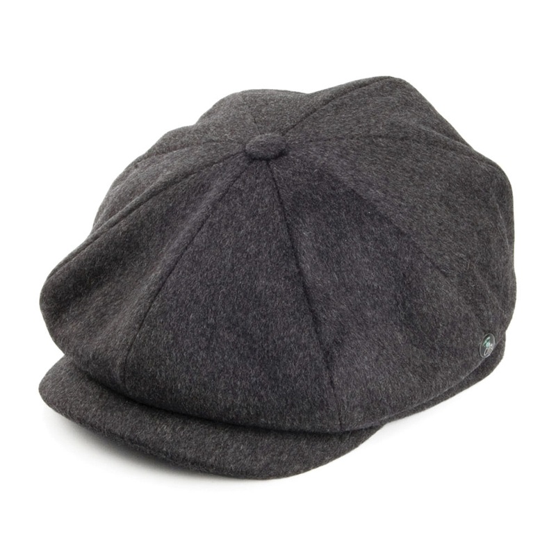 City Sport Loden Wool Newsboy Cap – Grey S