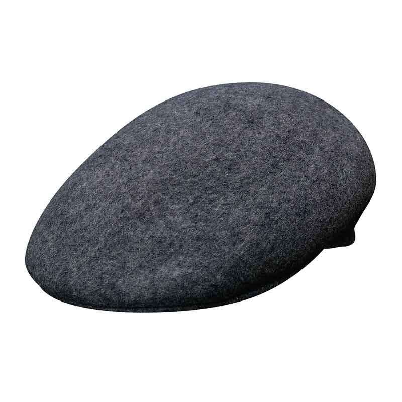 Crushable Water Repellent Wool Felt Ascot – Stafford, Scala Hats Charcoal Small/Medium