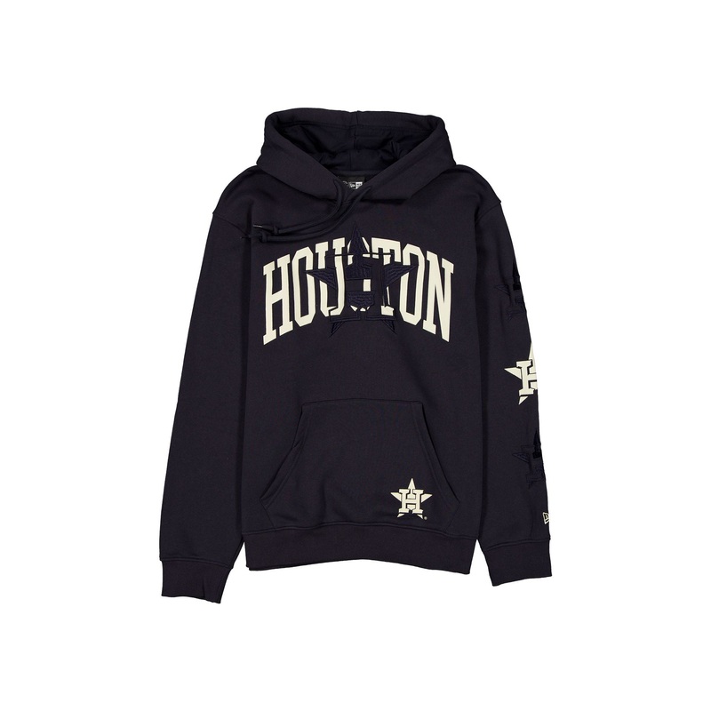 Houston Astros Overlay Navy Hoodie S
