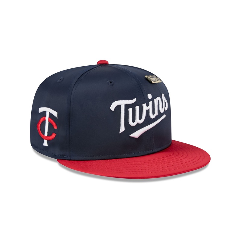 Minnesota Twins Spring Satin 59FIFTY Fitted Hat 7
