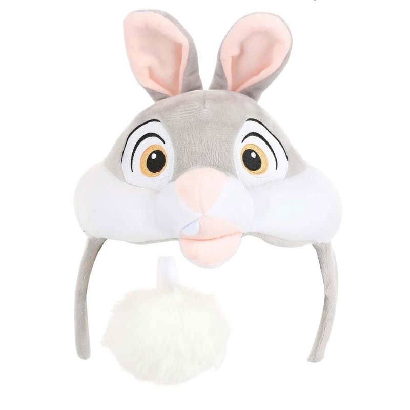 Bambi Thumper Plush Headband GREY ONE SIZE FITS MOST