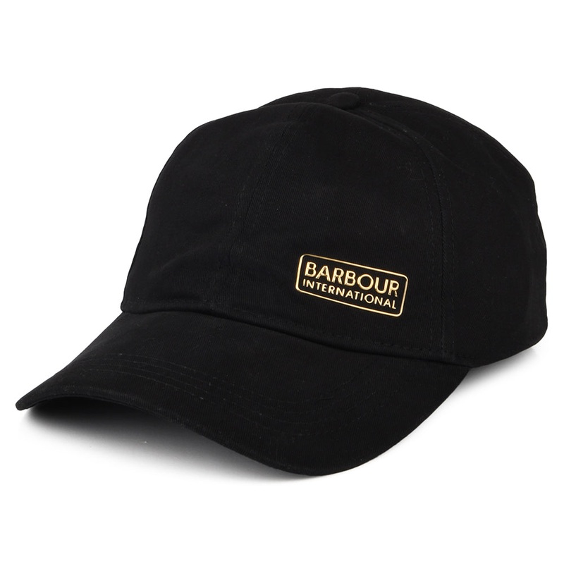 Barbour International Womens Norton Sports Baseball Cap – Black Adjustable