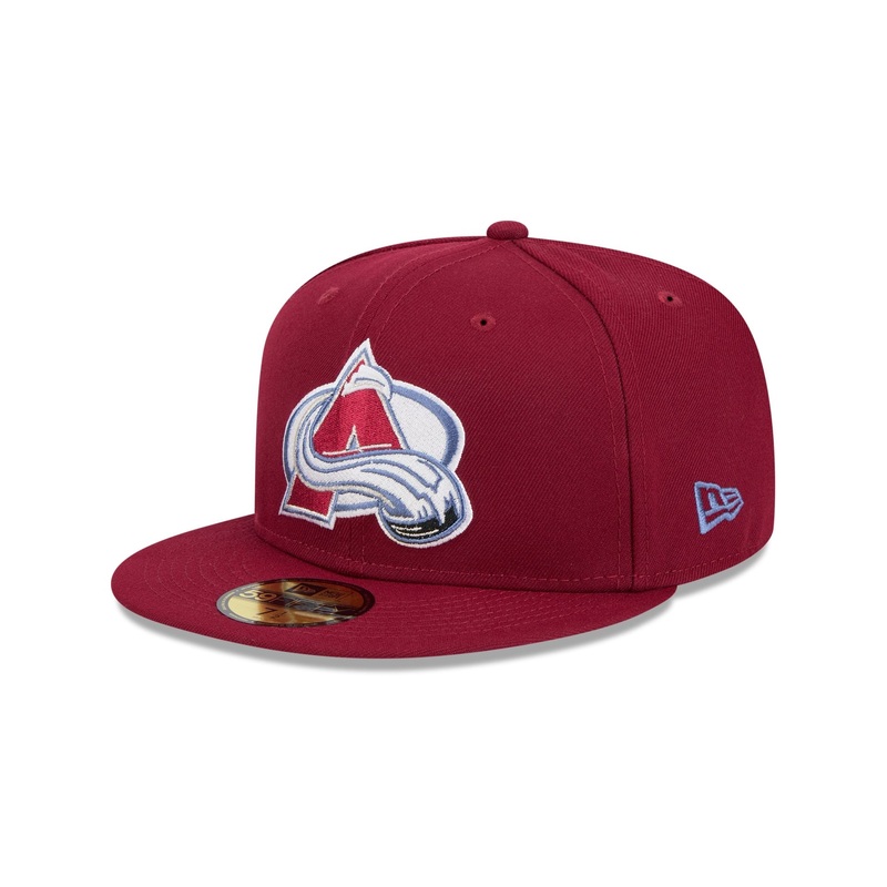 Colorado Avalanche Team 59FIFTY Fitted Hat 7