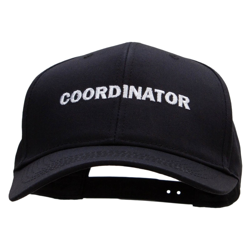 Coordinator Solid Cotton Twill Low Profile Snap Cap Black One Size