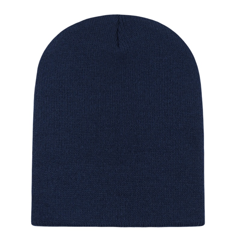 Decky 8040 Day Out Snug Fit Beanie, Short Knit Cap Navy