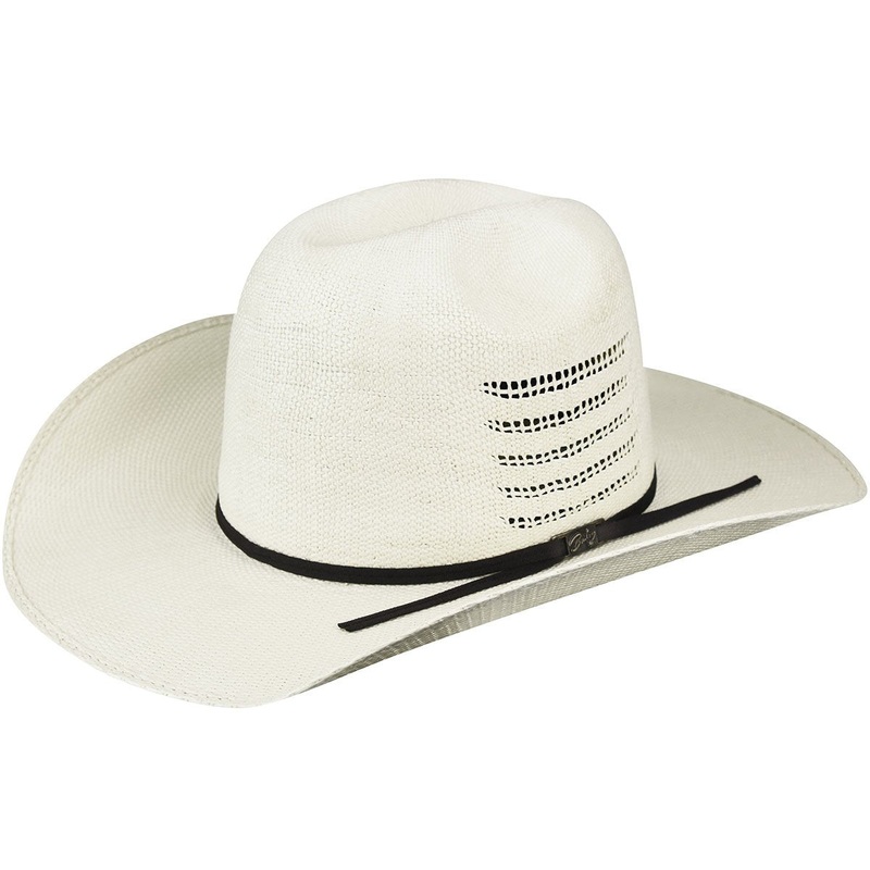Deen Cowboy Western Hat Ivory 6 5/8